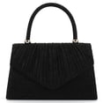 thumbnail image 4 of JVBTVB Women's Evening Bag Clutch Purse Sequin Embellished Pleated Shimmer Mini Handbag for Wedding Banquet Party, 4 of 8