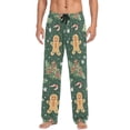 thumbnail image 7 of FORMRS Mens Pajama Pants with Pockets Sleepwear Lounge Bottoms Sizes S-2XL, Christmas Gingerbread, 7 of 7