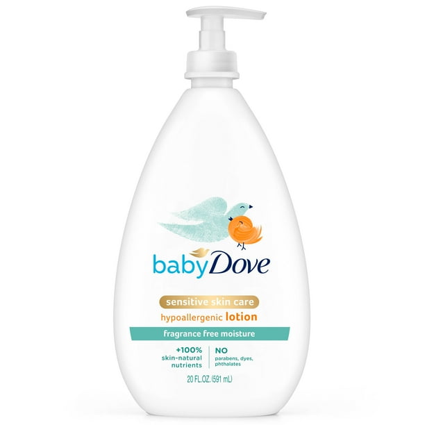 Baby Dove Face and Body Lotion Sensitive Moisture 20 oz