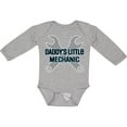 thumbnail image 3 of Inktastic Daddys Little Mechanic Baby Boy Boys Long Sleeve Baby Bodysuit, 3 of 5