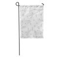 thumbnail image 1 of NUDECOR Pattern Minimalistic in Thin Minimalist Plus Internet Flat Line Garden Flag Decorative Flag House Banner 12x18 inch, 1 of 1