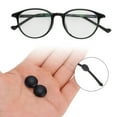 thumbnail image 2 of Unique Bargains 5 Pair Eyeglass Temple Tips Round Pattern Anti-slip Ear Hooks 0.55"x0.55"x0.12" Black, 2 of 5