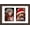 Walnut, variant on 12.2x13.1 Polaroid collage frame for Polaroid 2x3 Mini Instant Prints Photo with 12 Openings, Mini Picture Frames Wall Display with Polished Plexiglas Balck