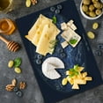 thumbnail image 5 of Constellation Cutting Board, Antique Sky Map Hand Drawn Mythological History Galaxy, Decorative Tempered Glass Cutting and Serving Board, Large Size, Blue Dark Blue Beige, by Ambesonne, 5 of 5