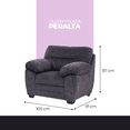 thumbnail image 3 of Sillón Peralta Atlas del Descanso color Gris, 3 of 4