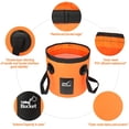 thumbnail image 3 of Cubo de agua plegable, contenedor de almacenamiento para acampar, cubo plegable portátil para exteriores para viajes, Camping, Picnic, senderismo, pesca BANYUO Electrónica, 3 of 6