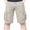 Beige, variant on YYDGH Mens Cargo Shorts Cotton Relaxed Lightweight Multi Pocket Short Pants Outdoor Twill Cargo Shorts Yellow M