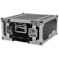 thumbnail image 3 of Fly Drive Case For 4U Space Standard Low Profile DJ 19-in Amplifier or Effects Units or Similarly Sized Equipment w/Laptop Shelf w/Wheels, 3 of 4