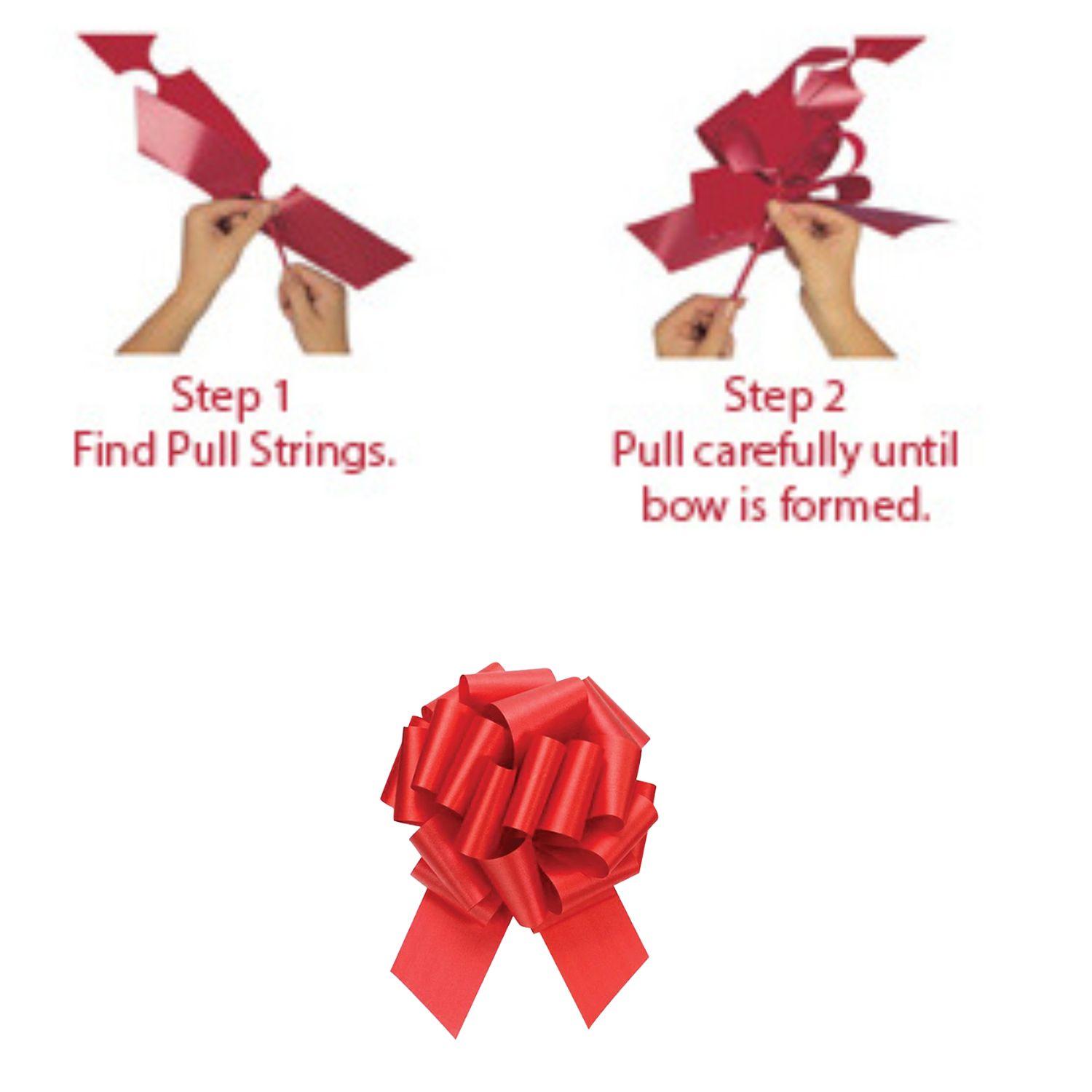 LoonBalloon #5 Perfect Gift Bow 4 inches‚ Azalea Blush Pink (10-Pack)