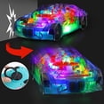 thumbnail image 3 of onlyliua Liquidación de Rebajas de Hoy Juguete para Niños con Luces Intermitentes, Transparente, Colorido, Led, Música, Engranaje Mecánico, Coche, Modelo Luminoso, Regalo, 3 of 7