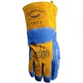 thumbnail image 2 of Caiman 1512 Cowhide, Kontour Pattern, Wool Insulated Stick MIG Glove, One Size Fits Most, 2 of 2