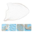 thumbnail image 4 of Wall Hanging Nautical Decorative Fish Net Fishing Netting Luau Party Wall Decor (Beige), 4 of 9