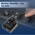 thumbnail image 6 of Unique Bargains Front Left Driver Side Power Window Switch for Fiat Grande Punto 2005-2008 Driver Side Window Control Switch No.735451232 Black, 6 of 7