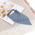thumbnail image 6 of Unique Bargains Women's 1pc Floral Soft Breathable Headwrap Navy Blue, Orange, 6 of 6
