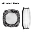 thumbnail image 3 of HELLHERO Stretchable Material Seat & Back Cover & Walker Rollator Seat Back Cover Easy Fit Machine Washable for Outdoor Park and Indoor Outdoor, Zebra, 3 of 7