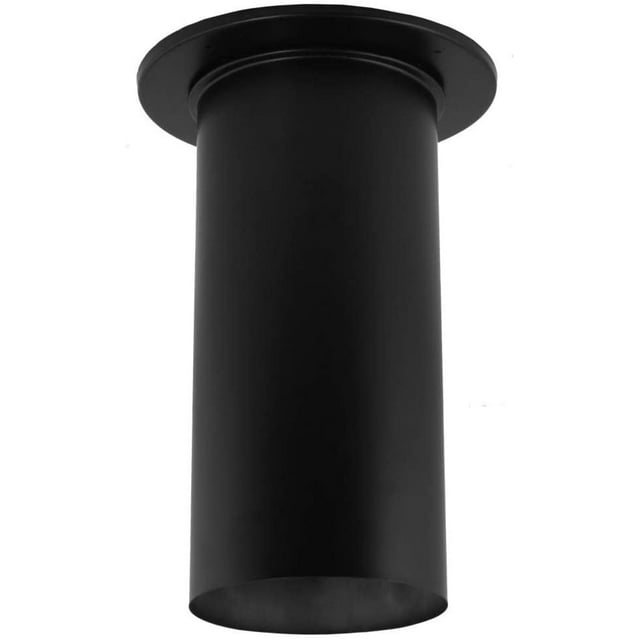 Simpson Duravent 1670 24gauge Stove Pipe Connector Slip 14" Black