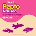 thumbnail image 4 of Pepto Nausea Motion Sickness, Treats And Prevents Nausea, Motion Sickness, 10 Count, 4 of 10