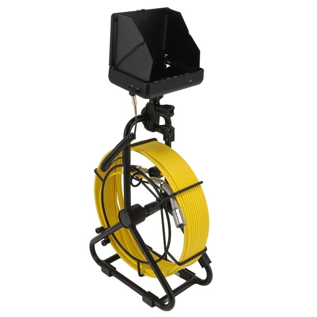 Pipe Sewer Inspection Camera, 1080P LCD Display Sewer Drain Camera Pipe Endoscope Camera For Pipeline