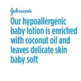 thumbnail image 5 of JOHNSON'S Moisturizing Baby Lotion with Coconut Oil, Hypoallergenic 16.90 oz, 5 of 12