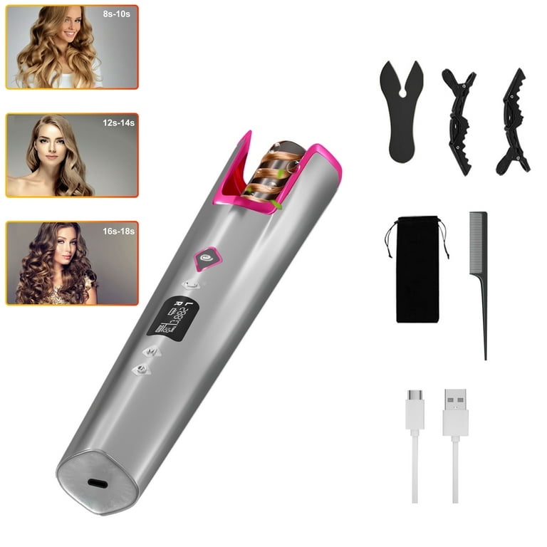 Wireless 2024 auto curler