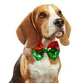 thumbnail image 4 of Christmas Small Pet Collar Tie Adjustable Necktie Handmade Party Accessory Decoration Xmas Gift, 4 of 7