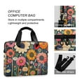 thumbnail image 4 of FORMRS 16" Laptop Sleeve Bag Carrying Case with Handle Travel Shoulder Briefcase, Large Colorful Flowers, 4 of 8