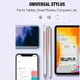 thumbnail image 4 of Paquete de 3 Lápices Ópticos para Pantalla Táctil, Lápiz Óptico Universal con Puntas de Disco y Puntas de Fibra Adicionales para Tabletas y Teléfonos., 4 of 8