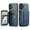 Blue, variant on Designed for iPhone 17 Case Wallet with RFID Blocking Card Holder PU Leather Credit Card Slots Cash Pocket Phone Cases for Men Women Back Flip Magnetic Clasp Protective Cover,Blue