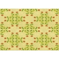 thumbnail image 1 of Ahgly Company Machine Washable Indoor Rectangle Transitional Brown Area Rugs, 2' x 5', 1 of 7