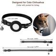 thumbnail image 2 of Collar reflectante ajustable para gato, antiestrangulamiento, color naranja, 2 uds., para gato, gatito, cachorro, con campana y hebilla de seguridad Rojo Verde, 2 of 5