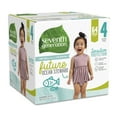 thumbnail image 4 of Seventh Generation Sensitive Protection Free & Clear Baby Diapers - Size 4, 64 count, 4 of 4