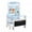 White, variant on Trendix Grocery Store Checkout Counter with Shopping Cart, Wooden Grocery Store Playset, Pretend Play Store, Snack Model