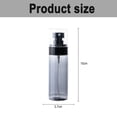 thumbnail image 2 of 4PCS Travel Spray Bottles Refillable Empty Clear Plastic Spray Bottles Perfume Mouthwash Atomizer Travel Size Aerosol Bottle - Grey - 100ml, 2 of 6