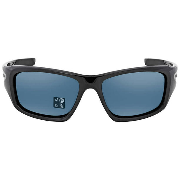 Oakley Valve Deep Blue Iridium Polarized Wrap Men's Sunglasses OO9236  923612 60 