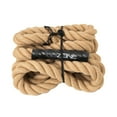 thumbnail image 1 of GoZone 20ft Battle Rope – Natural/Black, 1 of 7