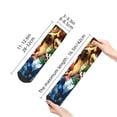 thumbnail image 3 of Lsque Mario Printed Crew Socks, Moisture-Wicking Socks, Athletic Socks for Men Breathable Cushion Socks Casual Sport Socks for Running Traveling, 3 of 6