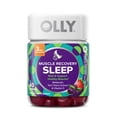 thumbnail image 3 of OLLY Muscle Recovery Sleep Gummies, 3mg Melatonin, Tart Cherry Extract, Vitamin D, Berry, 40 Ct, 3 of 14