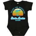 thumbnail image 3 of Inktastic Summer Enjoy the Sunshine Santa Monica California in Blue Boys or Girls Baby Bodysuit, 3 of 5