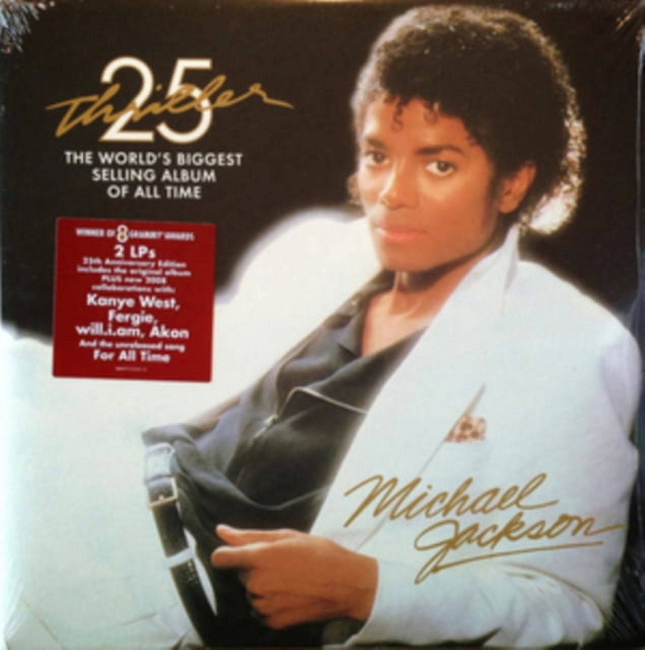 マイケル・ジャクソン　4点セット　Bad Thriller 25 Scream Michael Jackson 'THRILLER 25' Sealed Deluxe Fan Pack (USA