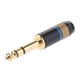 thumbnail image 4 of Adaptador de cable de audio 3 Polos 6.35 Mm 1/4 '' Adaptador De Audio Estéreo Conector De Convertidor De Micrófono Azul azul Fanmusic Adaptador de cable de audio, 4 of 6
