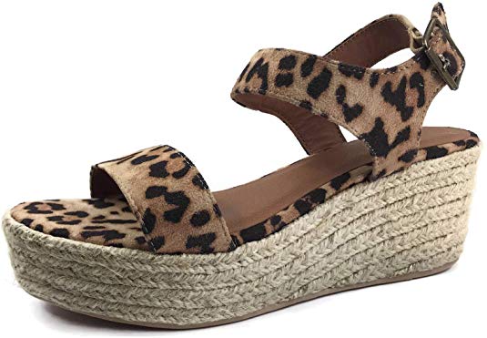 open toe wedge espadrilles