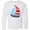 AA-White, variant on Inktastic Sailboat, Sailing Boat, Sails - Red White Blue Long Sleeve Youth T-Shirt