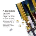 thumbnail image 2 of Lantern Press 1000 Piece Jigsaw Puzzle, Vermont, Colorful Skis, 2 of 5