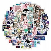 100Pcs Anime Gacha Life Stickers Skateboard Lol120