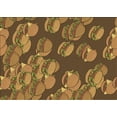 thumbnail image 1 of Ahgly Company Indoor Rectangle Patterned Caramel Brown Area Rugs, 2' x 5', 1 of 1