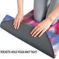 thumbnail image 3 of Colorful Tie Dye Mandala Pattern Hot Yoga Mat Towel Non Slip for Hot Yoga - Quick-Drying Yoga Mat Cover with 4 Corner Pockets with Travel Bag - Hot Yoga Towel Non Slip 70"x26", 3 of 6