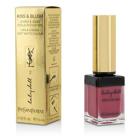 Yves Saint Laurent Rose Blush - Yves Saint Laurent - Baby Doll Kiss & Blush - # 02 Rose Frivole -10ml/0.33oz