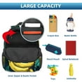 thumbnail image 5 of Banana Cute Book Bag with Adjustable Shoulder Strap, Large Capacity, Printed Design - Cute Accessories Backpack, 5 of 6