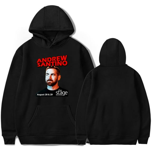 Andrew Santino Hoodie Merch For Men/Women Unisex Long Sleeve Sweatshirt Hooded Pullover Fashion Streetwear