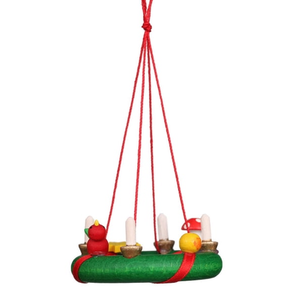 Alexander Taron 2" Christian Ulbricht Christmas Wreath Ornament